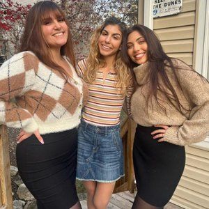 BCX fitted stretchy skirt (LEFT)